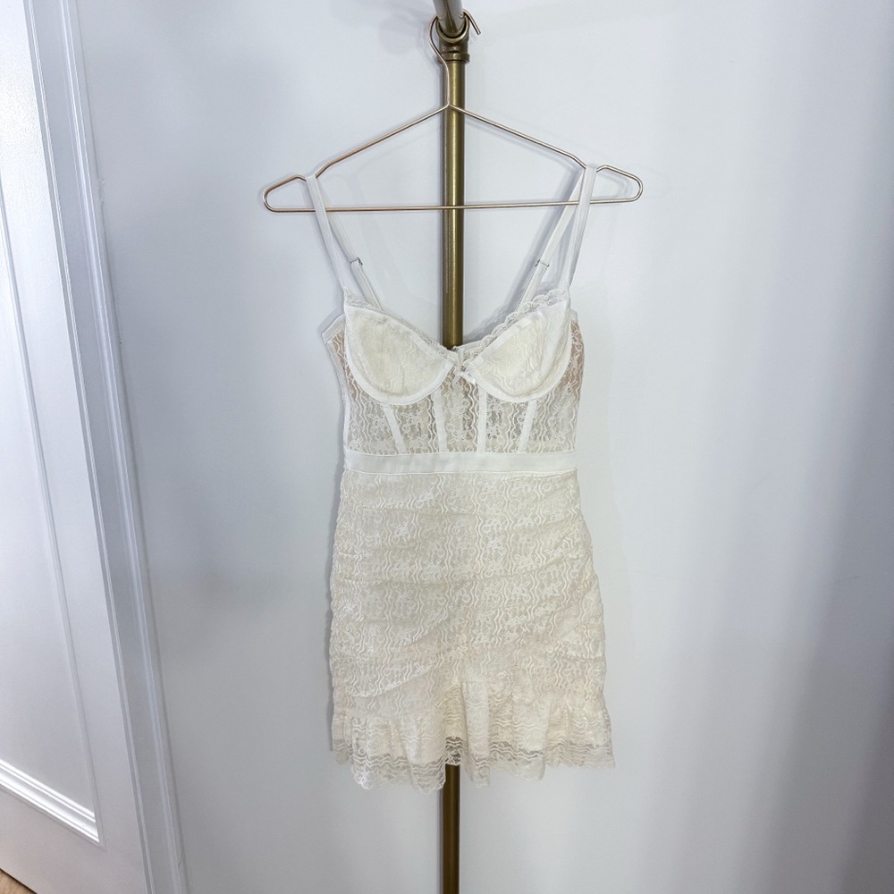 for love and lemons ivory lace dress